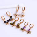 24744 Simple jewelry copper alloy elegant earring, beautiful drop earring designs for women